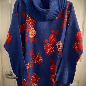 Pioneer woman Cowell neck tunic sweater